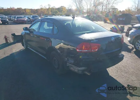 2014 Volkswagen Passat 2.5L S from USA, damaged, VIN 1VWAP7A34EC025391